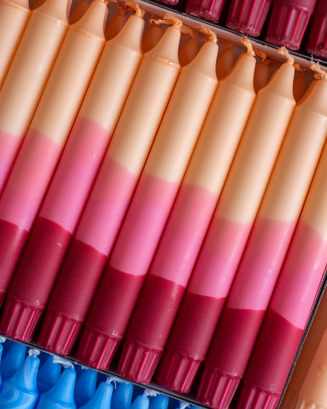 Taper candles -Summer Sunset Mix