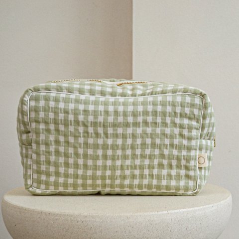 Max Olive Toilet Bag