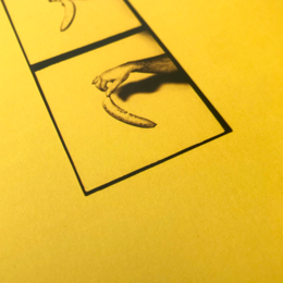 'Banana Pola' Print A4