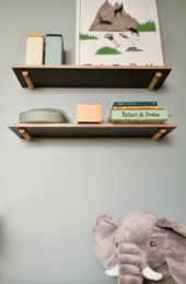 Étagère PEG L - 90cm - Noir