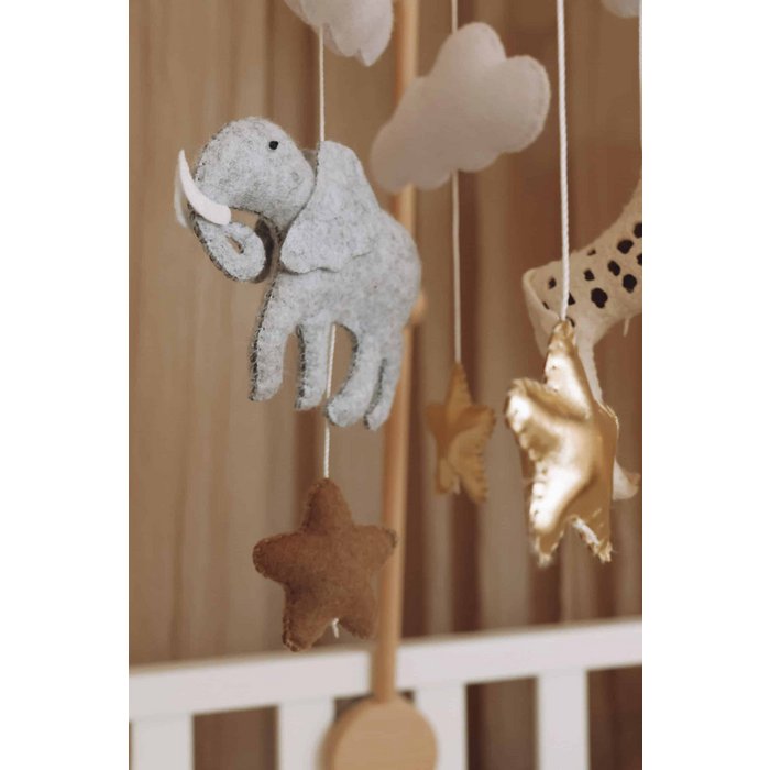 Wolkje babymobiel - Cotton & Sweets - Babykamer deco