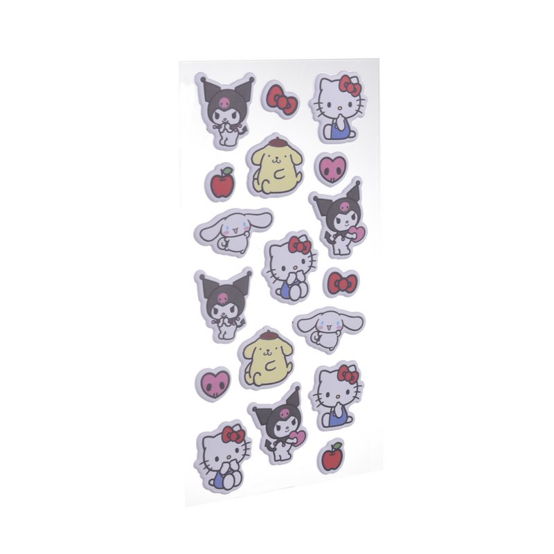 Planche de 18 Stickers Hello Kitty & Friends