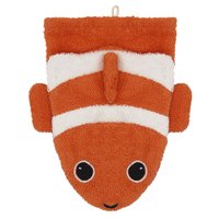 BIO Waschlappen Clownfisch klein