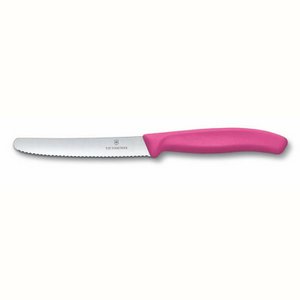 Victorinox Table knife serrated pink