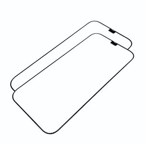 Protective glass H9 for iPhone in a pack of 2 with stencil locking