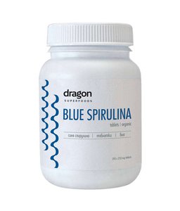 Blue Spirulina Tablets, organic, Dragon Superfoods, 50g
