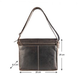 Shoulder Bag Men - Shoulder Bag Women - Leather Messenger Bag Leather - Postman Bag Leather - 3 Colors Leather