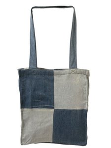 Patchwork Jeans Tote Bag