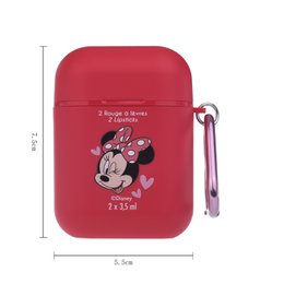 Duo Baume à Lèvres & Gloss Minnie avec Porte-clés Cœur