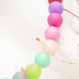 Stephisimo "Bunte Classics" halskæde, Rainbow small
