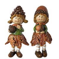 gnome made of poly, 6x5x14cm