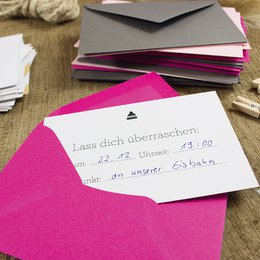 Adventskalender pink/grafit
