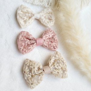 Haarspange | Spitzenschleife