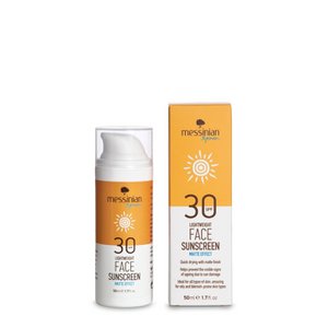 Mattifying Facial Sunscreen 30 SPF Messinian Spa