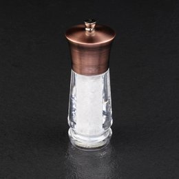 Precision+ Exford Pfeffer- und Salzmühlen-Set aus antikem Messing, 16,5 cm