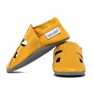 chaussons cuir ete - girasole