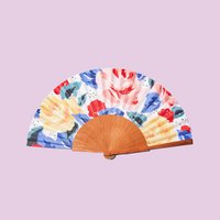 Fresh Roses STANDARD fan 100% handmade in Spain