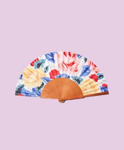 Fresh Roses STANDARD fan 100% handmade in Spain