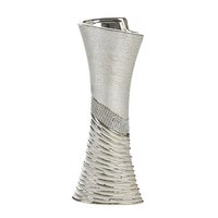 Vase Strass champagnerfarben, silberfarben H. 39 cm, VE 2