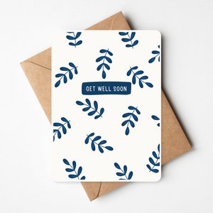Wenskaart | Get well soon