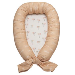 3 in 1 doppelseitiges Babynest/Umstandskissen/Fütterungskissen BALOONS&SMILE
