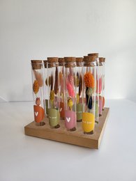 Geschenktuben Trockenblumen