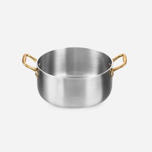 Academy Class-Saucepan 2 gegossene Messinggriffe