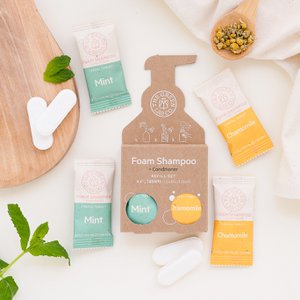 Refill set Shampoo Tablets – Mint and Chamomile