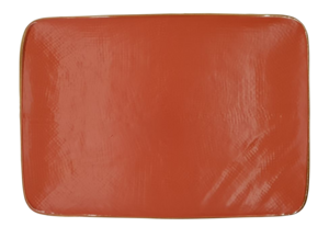 Rectangular Plate Orange 28cm * 19.5cm
