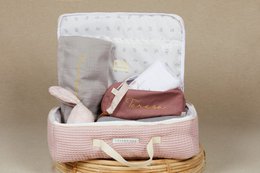 Mala de maternité gaufrette Rosa