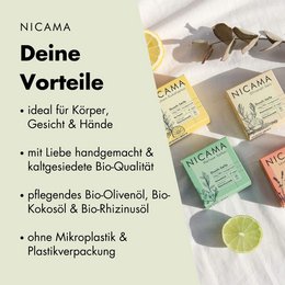 NICAMA - Lavender Lime Soap