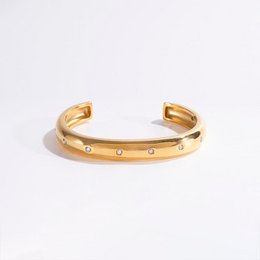 Ann - Bracciale Polsino Con Pietre