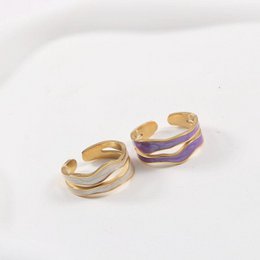 Doe - Double Layer Ice Cream Enamel Glaze Rings