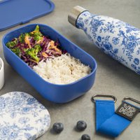 Combo Lunchbox + 500ml insulated bottle - Toile de Jouy -