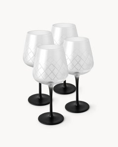 Rotweingläser Crystaluna 4er Set 480 ml