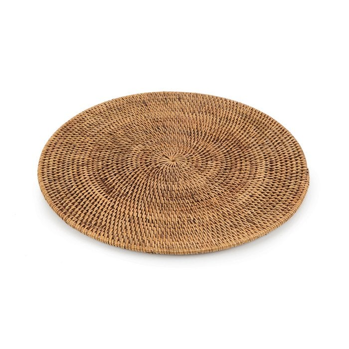 De koloniale placemat - natuurlijk bruin
