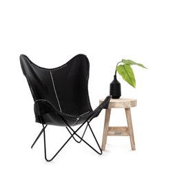 Stool Herma - wood - round top