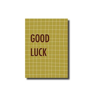 Postcard good luck
