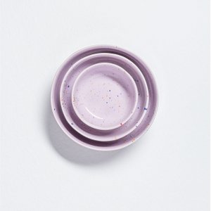 New Party Bowl Trilogy Set 3 pieces Lilac