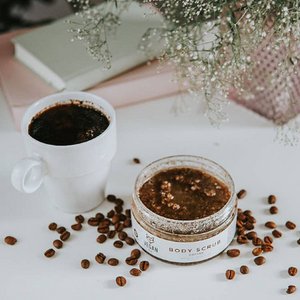 Körperpeeling mit Kaffee