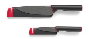 Joseph Joseph - Slice & Sharpen knife set of 2 pieces - Black