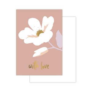 Spring Fever mini cards - 20 pieces - old pink