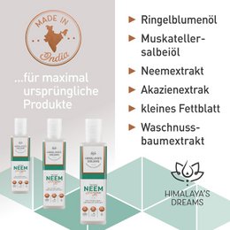 Ayurveda Shampoo Neem 200ml CERTIFICERET NATURLIG KOSMETIK