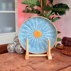 Bloom Plate - Amber Sky