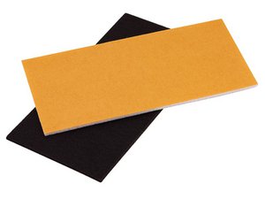 Fix-o-moll felt glider 20x10cm black