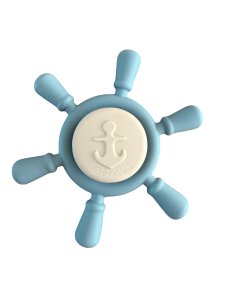 Siliconen bad spinner – Stuur - Blauw