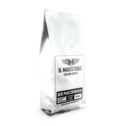A 500g or 1kg bag of Il Maistrale coffee, featuring the brand's iconic eagle logo. The coffee is described as a high-quality blend.