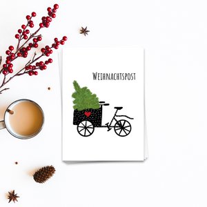 Weihnachtspost - Weihnachtskarte 10er Set