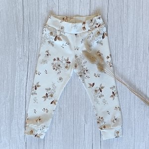 Manschetten-Leggings mit Jasminblüten