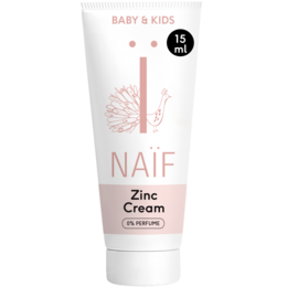 Naïf Diaper Cream Perfume Free - Sample Size, a gentle, fragrance-free diaper cream for sensitive baby skin. Formulated with natural ingredients to soothe and protect.